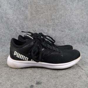 Puma Shoes Womens 6 Athletic Trainer Casual Sneaker Running Comfort Black White